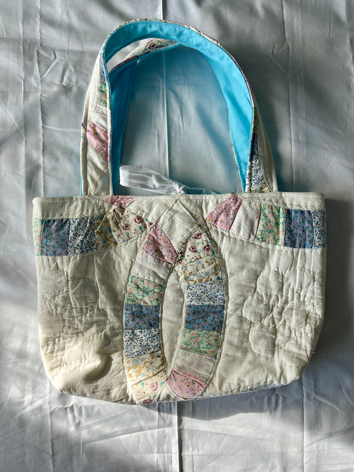 Upcycled Quilt Tote Bag