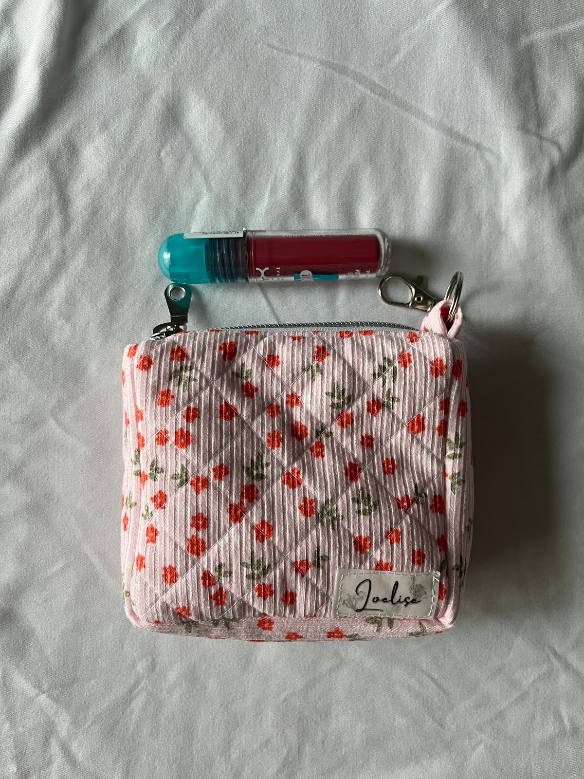Pink Floral Pouch/Wallet