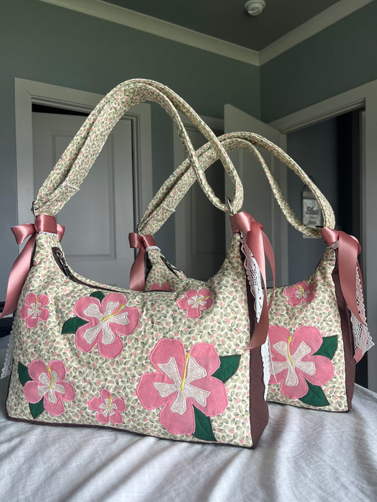 The Hibiscus Lucy Bag