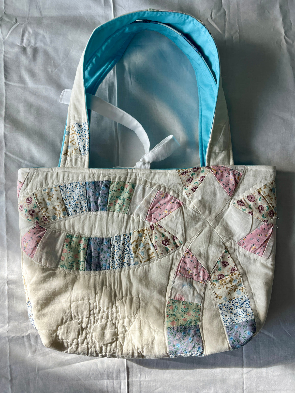 Upcycled Quilt Tote Bag