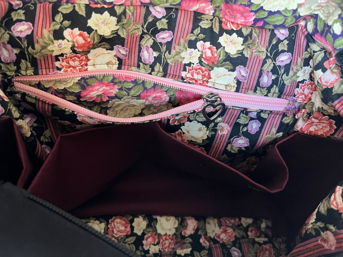 Black Kitty Patch Eliana Bag