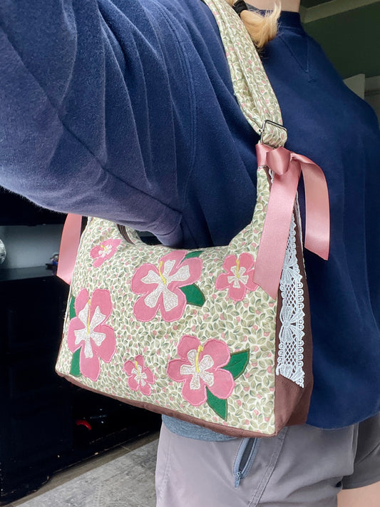 The Hibiscus Lucy Bag