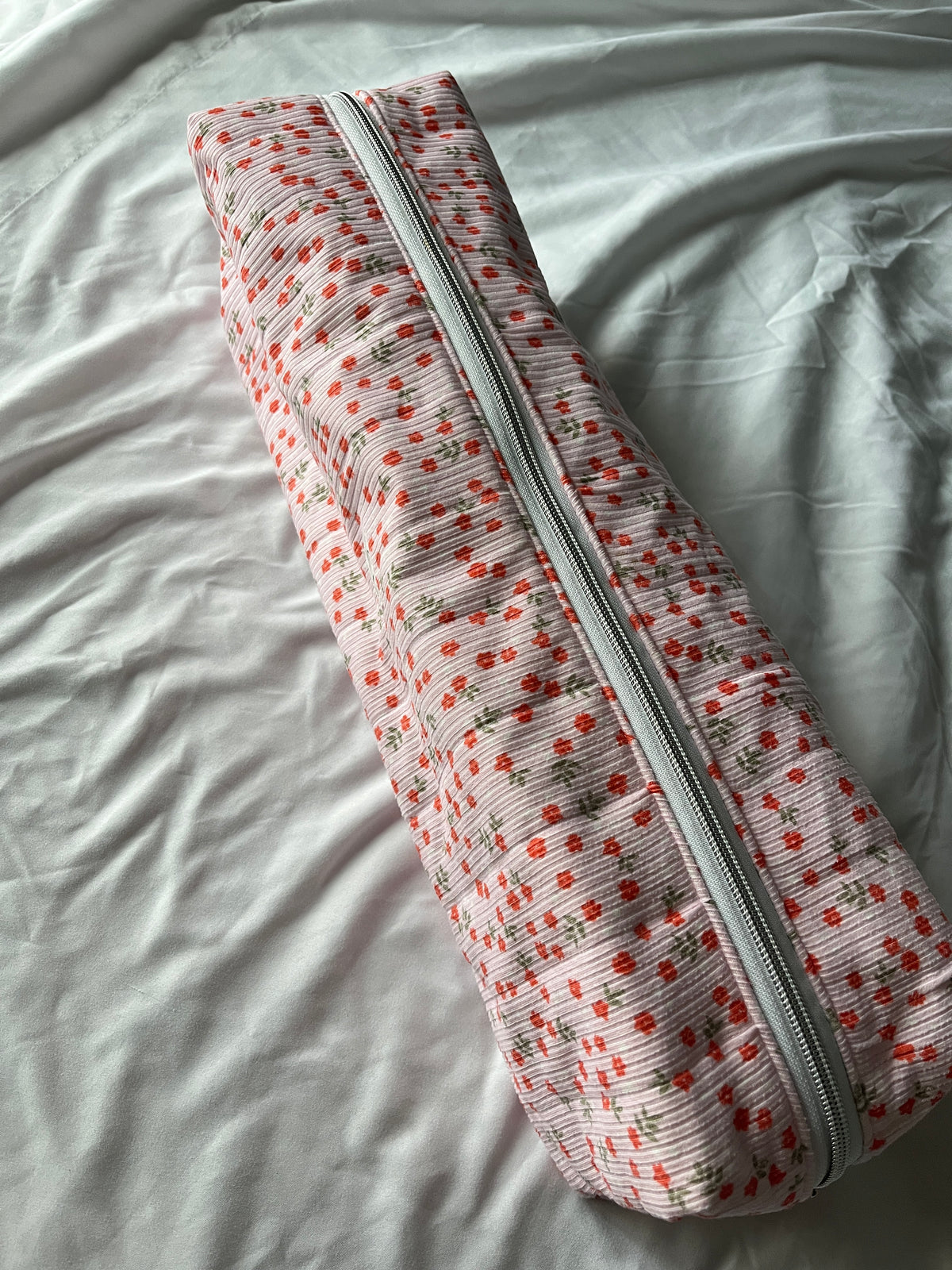 Pink Floral Hair Tools Bag