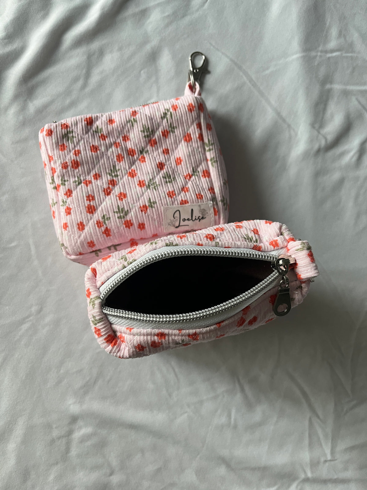 Pink Floral Pouch/Wallet