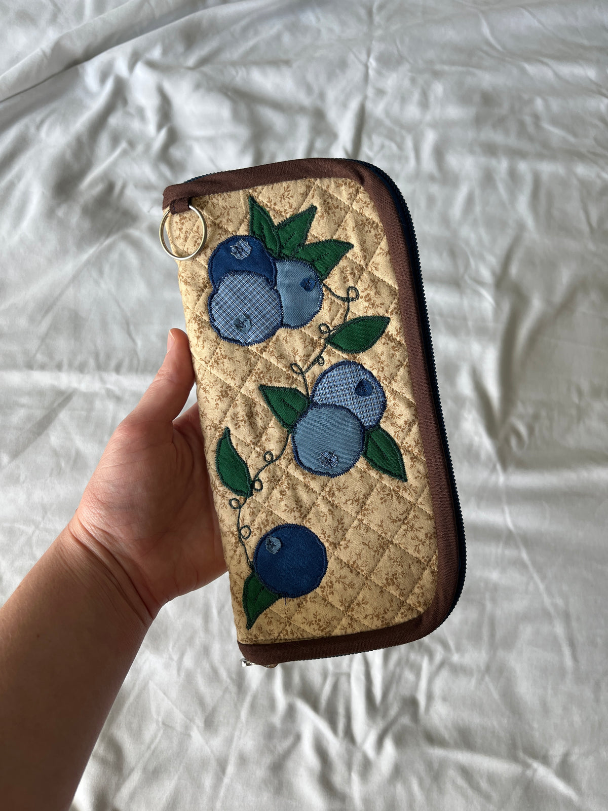 Large Blueberry Wallet