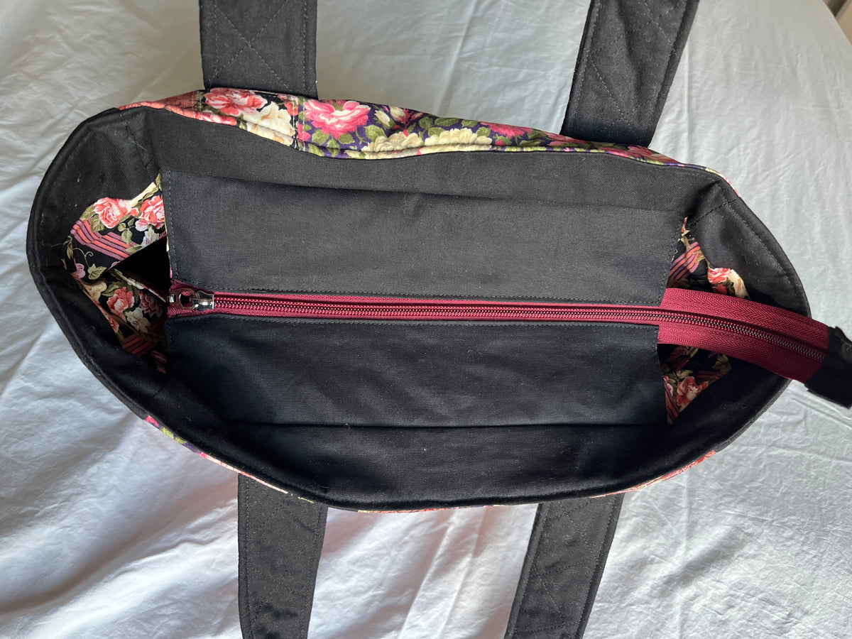 Black Kitty Patch Eliana Bag
